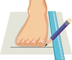 Wall method of shoe sizing