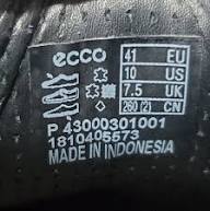 ECCO Article Number